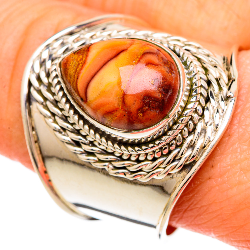 Mookaite Rings handcrafted by Ana Silver Co - RING99960