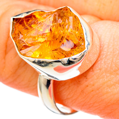Citrine Rings handcrafted by Ana Silver Co - RING99961
