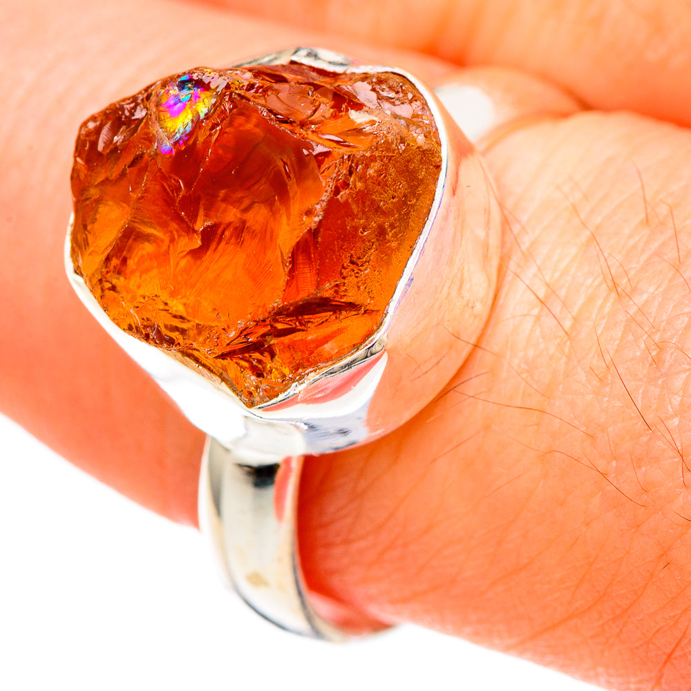 Citrine Rings handcrafted by Ana Silver Co - RING99963