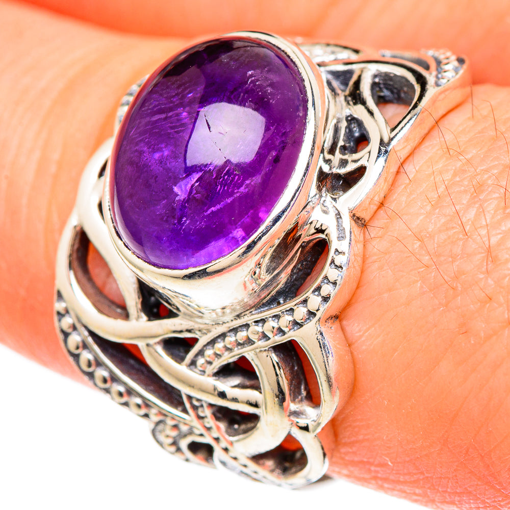 Amethyst Rings handcrafted by Ana Silver Co - RING99971