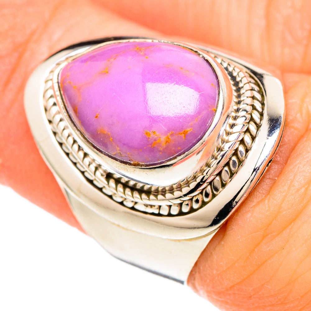Phosphosiderite Rings handcrafted by Ana Silver Co - RING99974