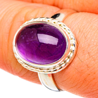 Amethyst Rings handcrafted by Ana Silver Co - RING99976