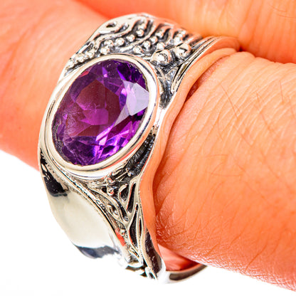 Amethyst Rings handcrafted by Ana Silver Co - RING99978