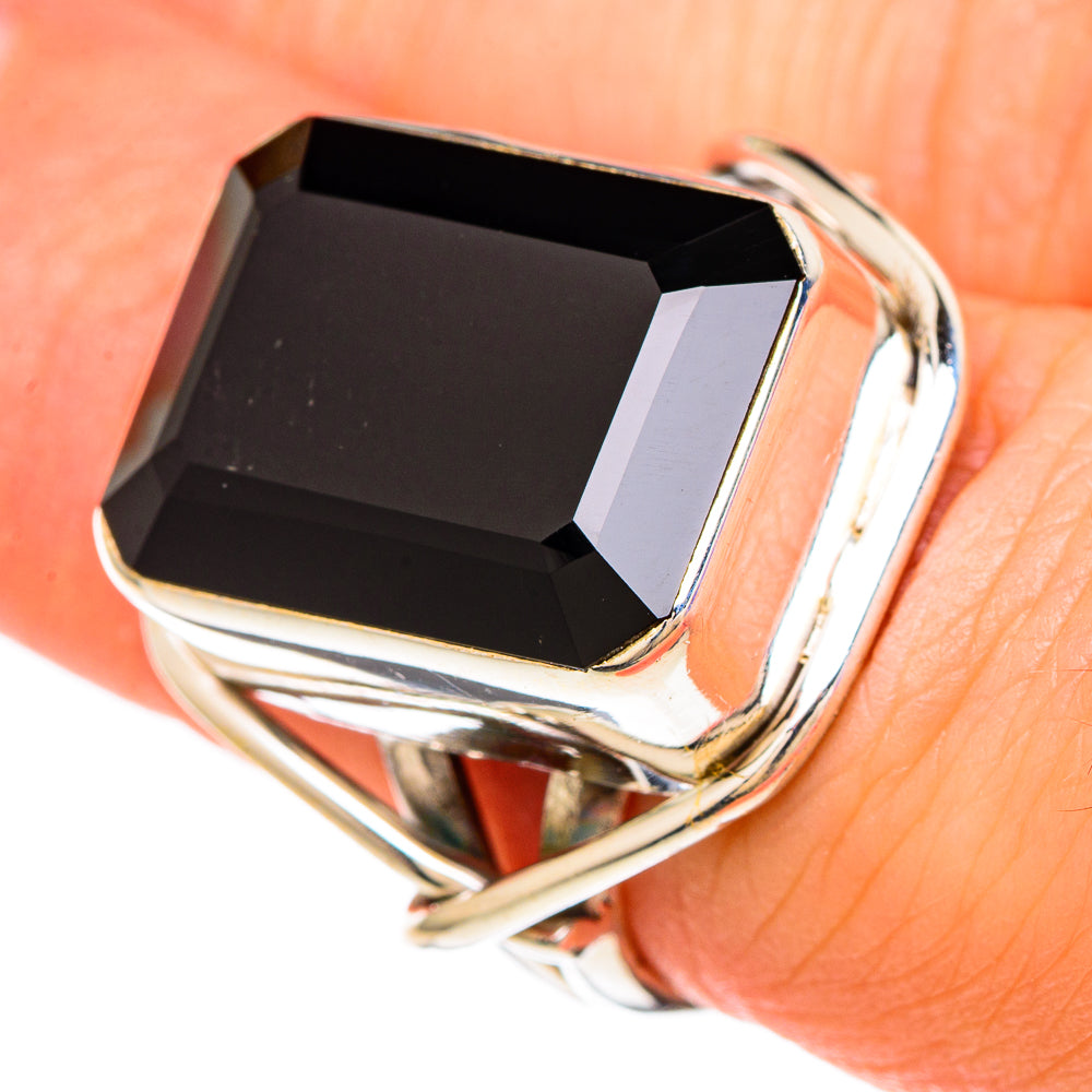Black Onyx Rings handcrafted by Ana Silver Co - RING99980