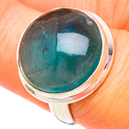 Green Fluorite Rings handcrafted by Ana Silver Co - RING99989
