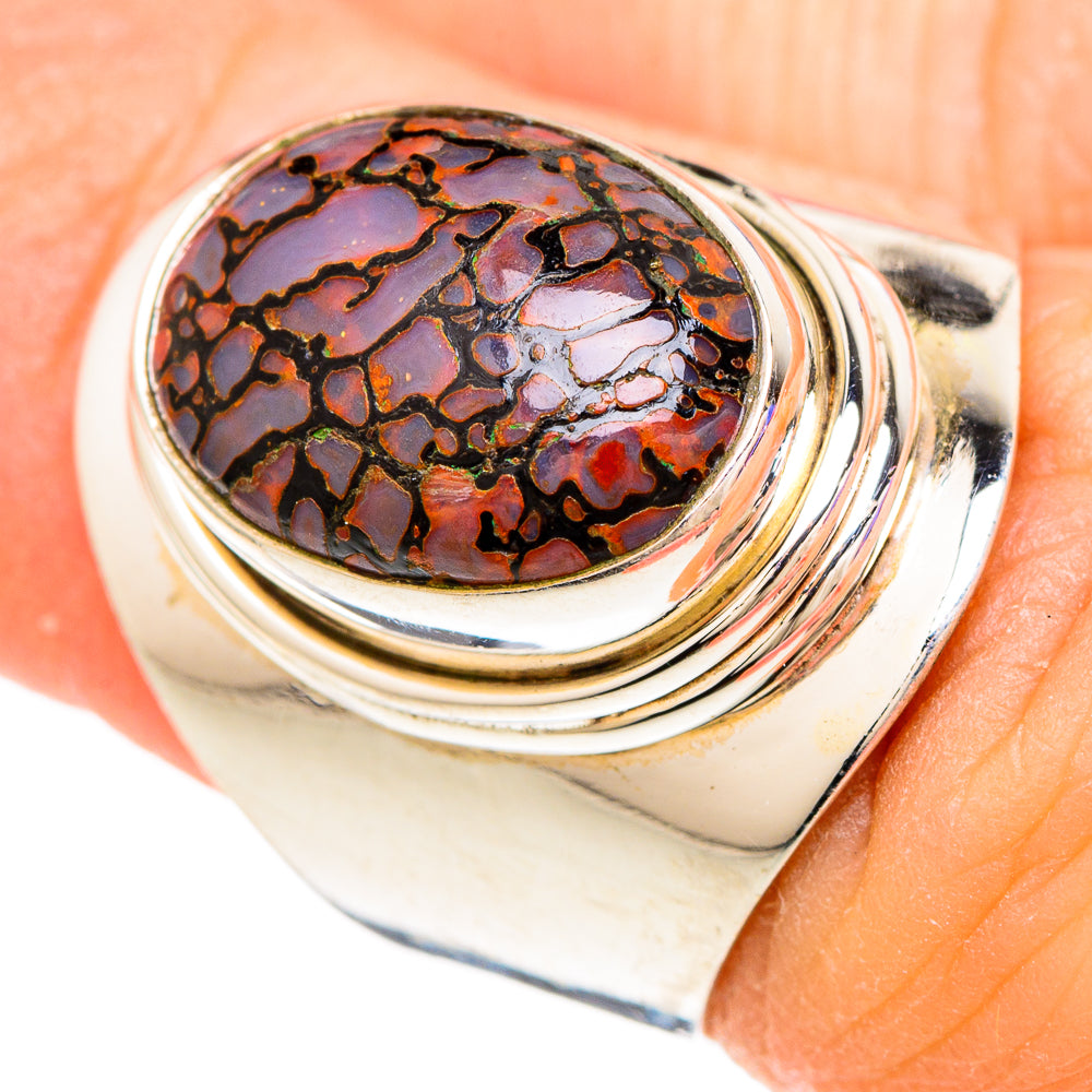 Dinosaur Bone Rings handcrafted by Ana Silver Co - RING99997