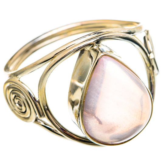 Rose Quartz Rings handcrafted by Ana Silver Co - RING100005