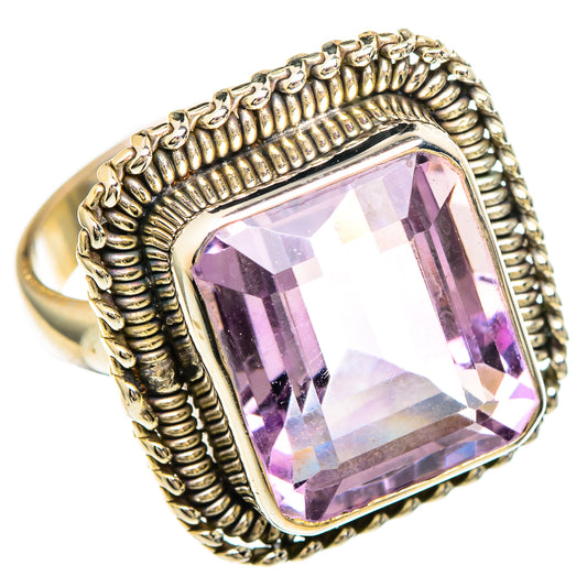 Kunzite Rings handcrafted by Ana Silver Co - RING100008
