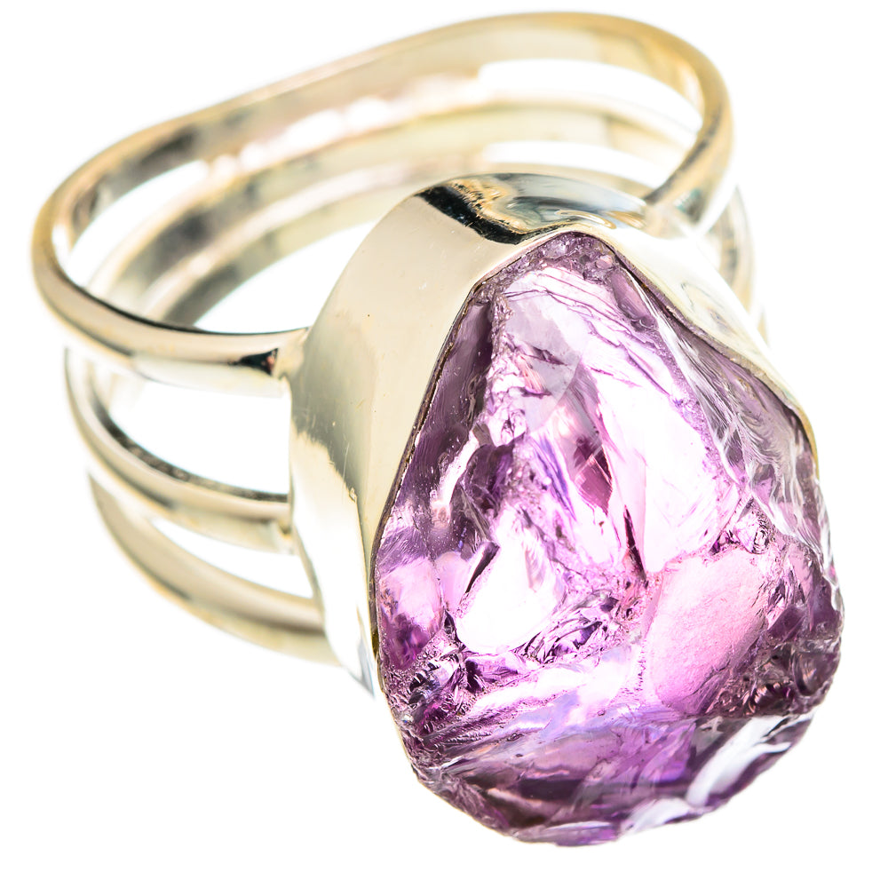 Amethyst Rings handcrafted by Ana Silver Co - RING100010