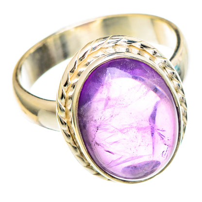 Amethyst Rings handcrafted by Ana Silver Co - RING100015 - Photo 2