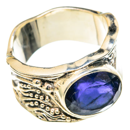 Violet Spinel Rings handcrafted by Ana Silver Co - RING100017 - Photo 2
