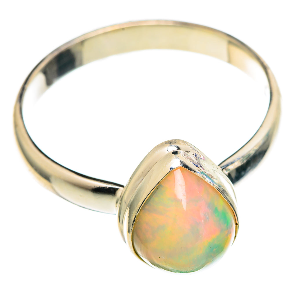 Ethiopian Opal Rings handcrafted by Ana Silver Co - RING100023