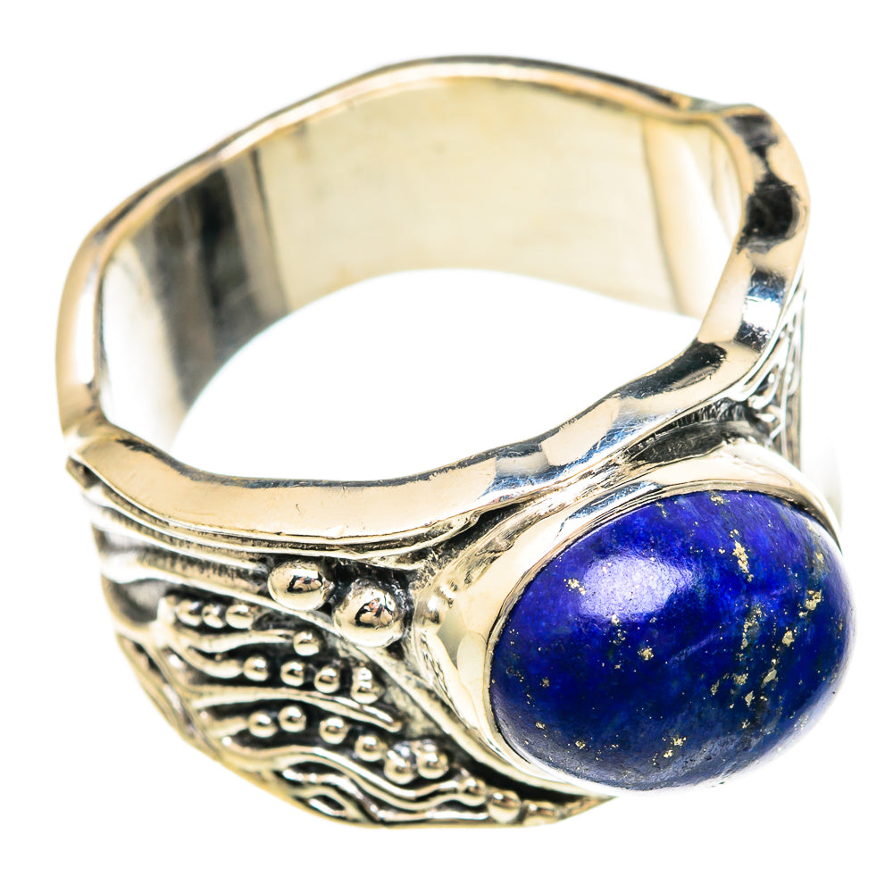 Lapis Lazuli Rings handcrafted by Ana Silver Co - RING100026