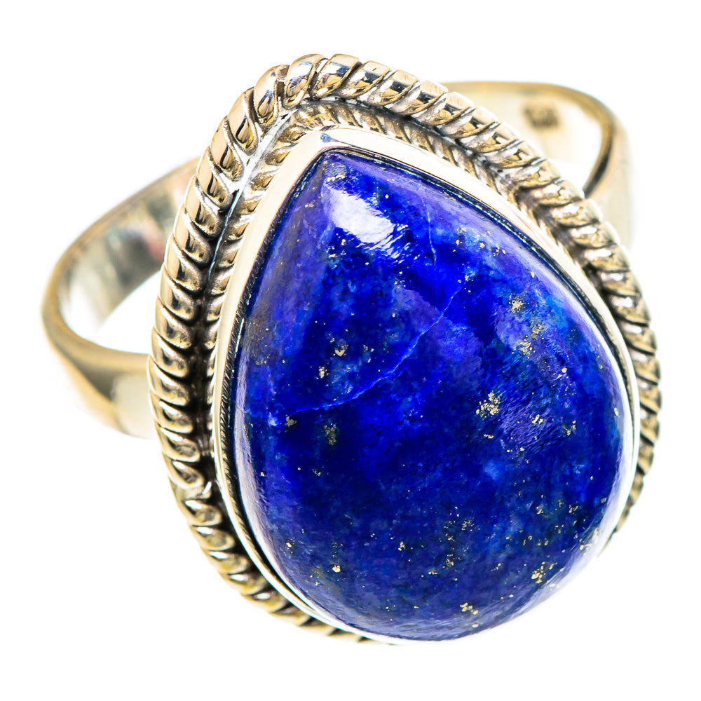 Lapis Lazuli Rings handcrafted by Ana Silver Co - RING100030