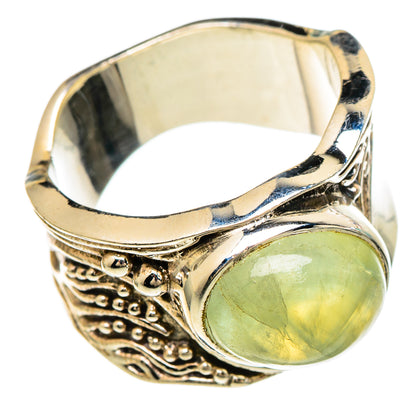 Prehnite Rings handcrafted by Ana Silver Co - RING100034