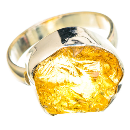 Citrine Rings handcrafted by Ana Silver Co - RING100039 - Photo 2