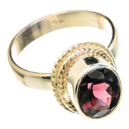 Garnet Rings handcrafted by Ana Silver Co - RING100044