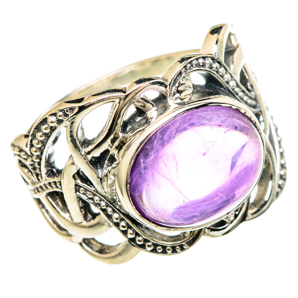 Amethyst Rings handcrafted by Ana Silver Co - RING100048
