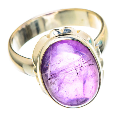 Amethyst Rings handcrafted by Ana Silver Co - RING100051 - Photo 2