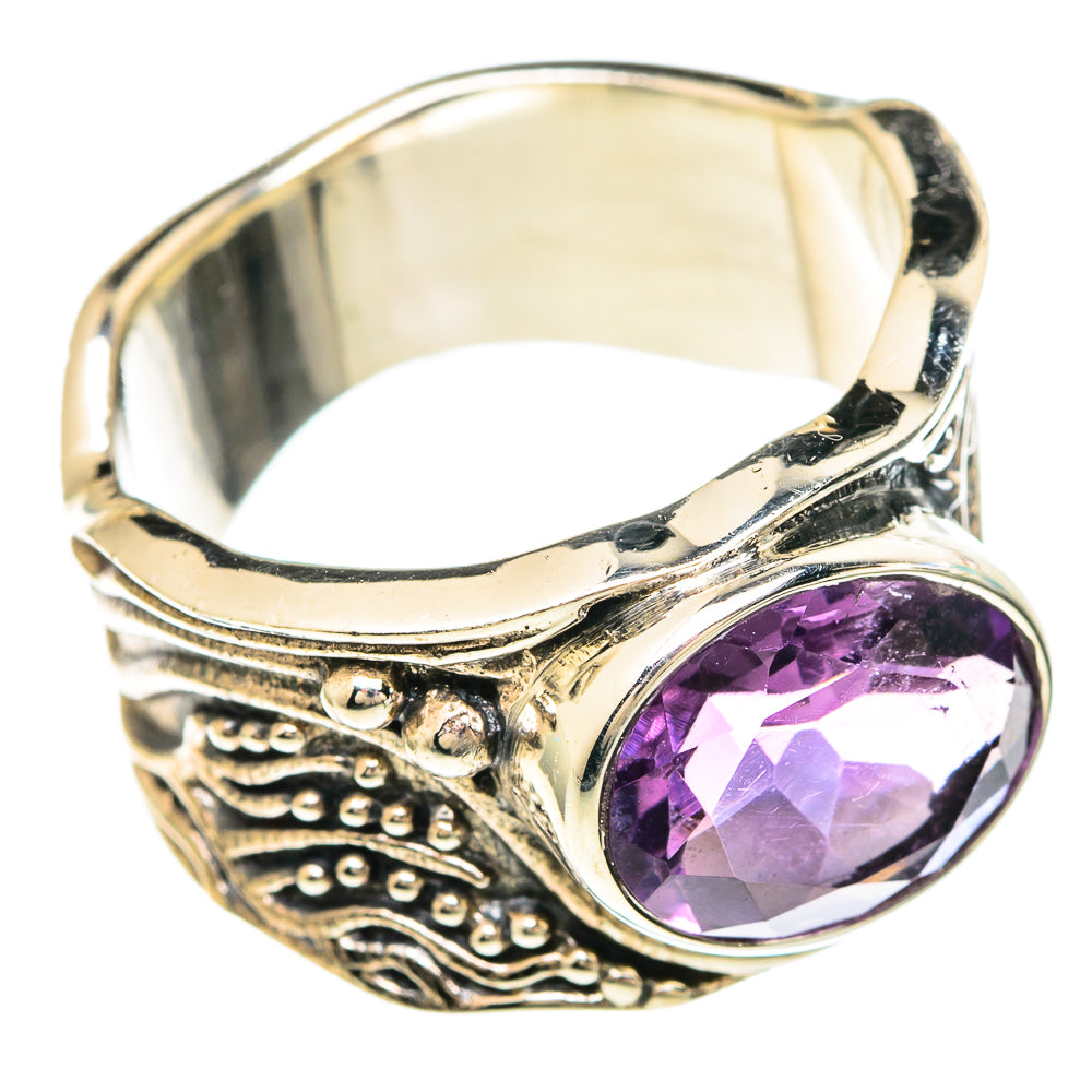 Amethyst Rings handcrafted by Ana Silver Co - RING100052