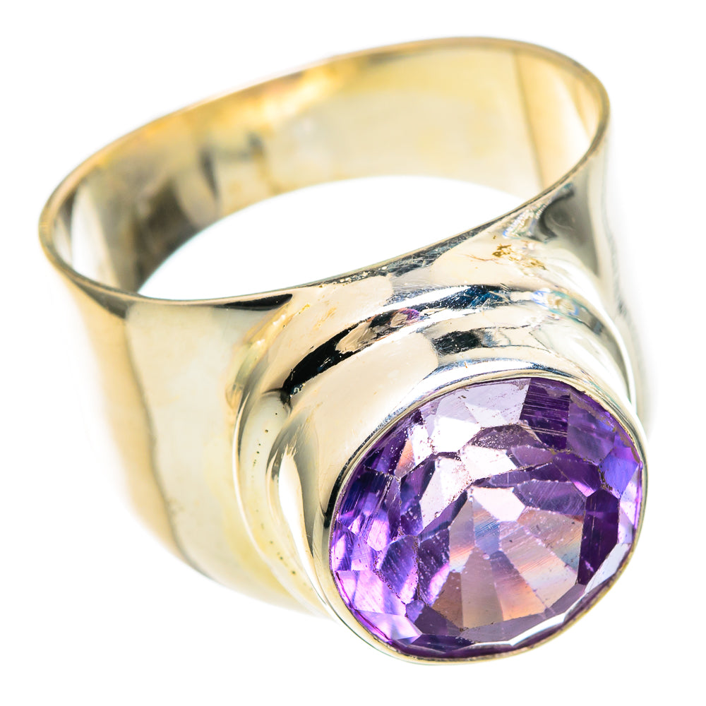 Color Change Alexandrite (lab.) Rings handcrafted by Ana Silver Co - RING100054