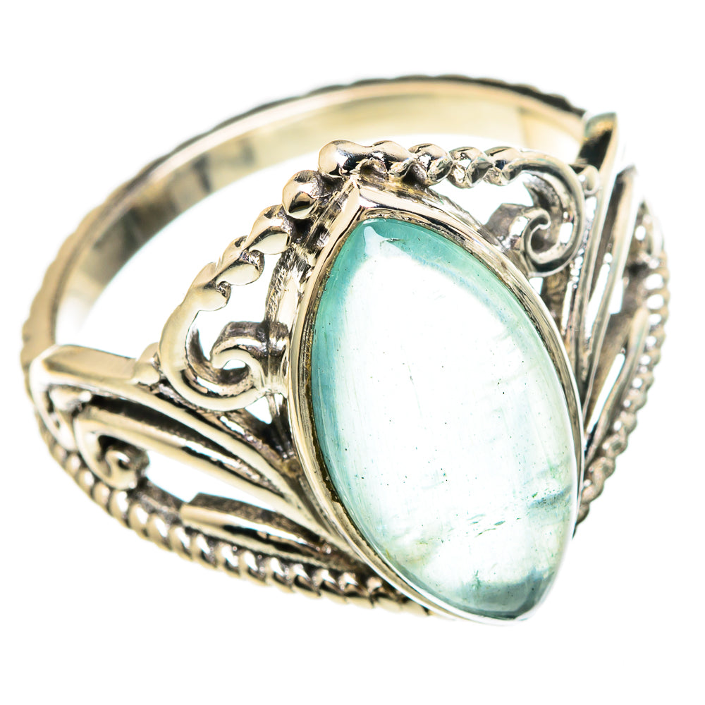 Aquamarine Rings handcrafted by Ana Silver Co - RING100064