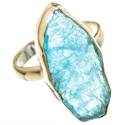 Aquamarine Rings handcrafted by Ana Silver Co - RING100071