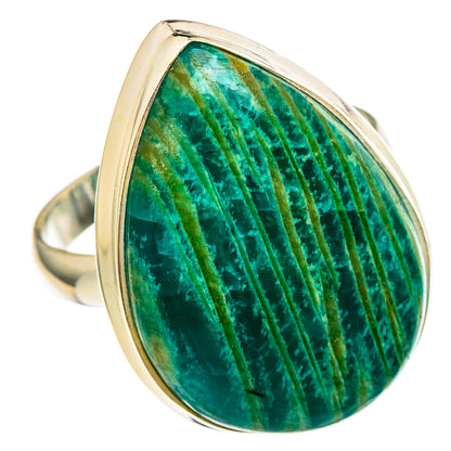 Amazonite Rings handcrafted by Ana Silver Co - RING100078 - Photo 2
