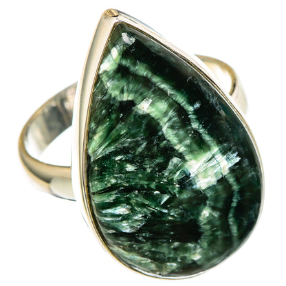 Seraphinite Rings handcrafted by Ana Silver Co - RING100083