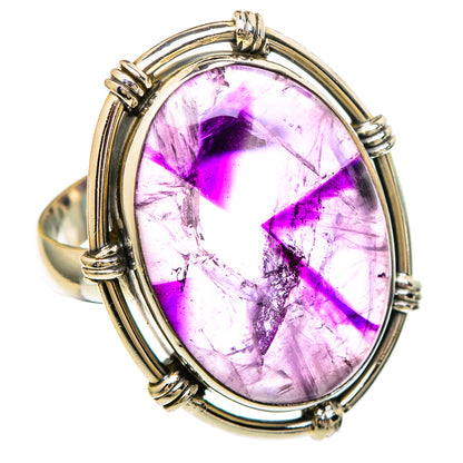 Star Amethyst Rings handcrafted by Ana Silver Co - RING100095