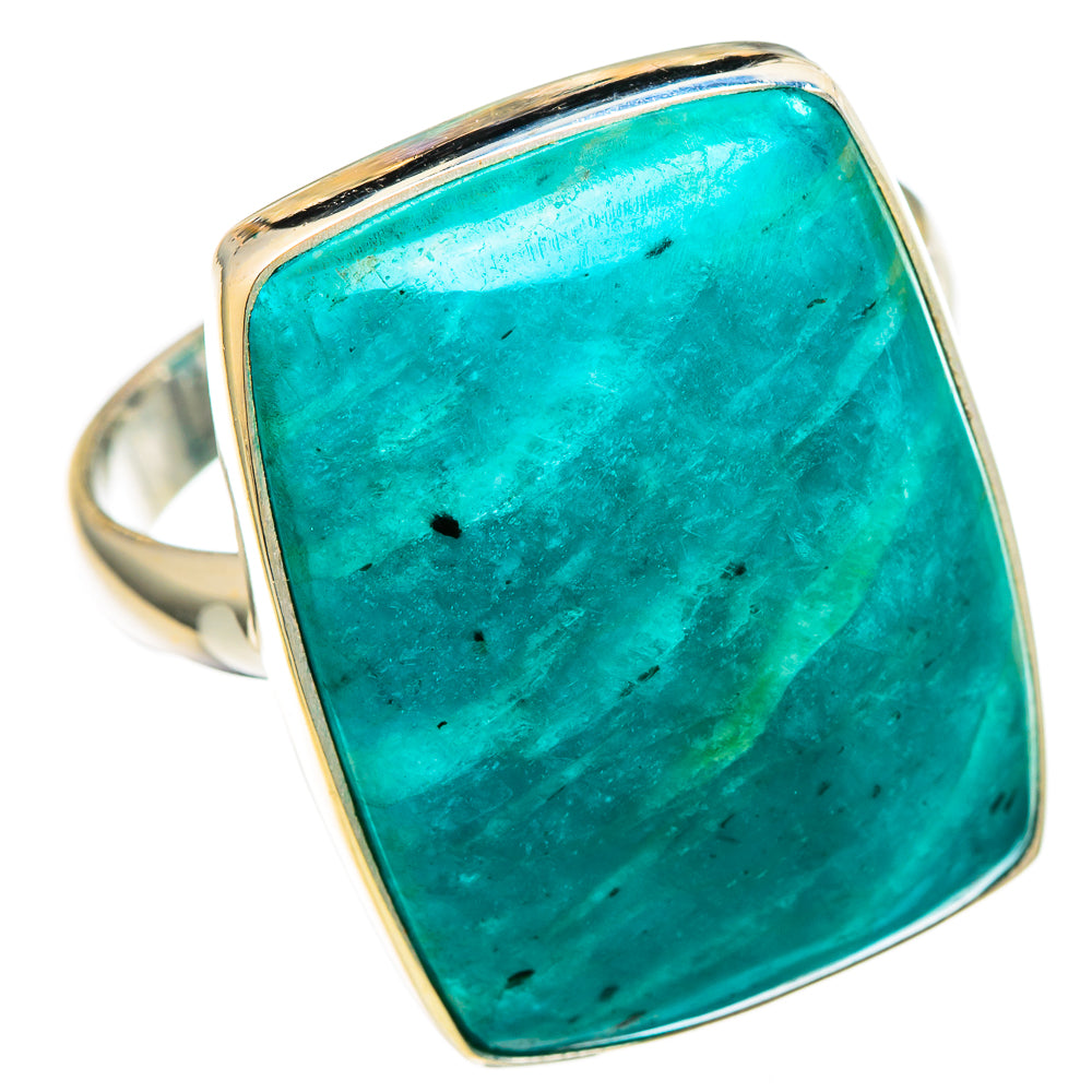 Amazonite Rings handcrafted by Ana Silver Co - RING100120