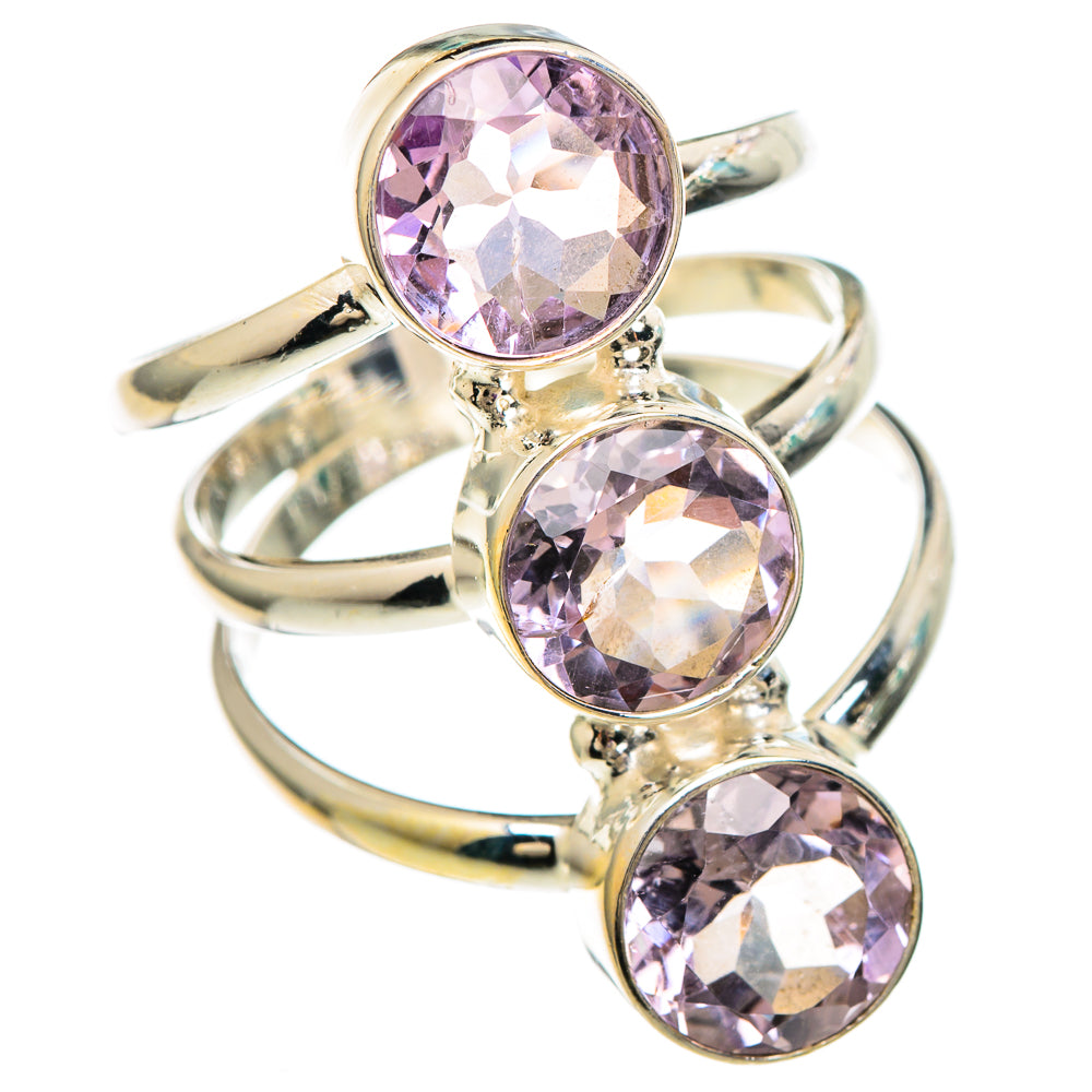 Kunzite Rings handcrafted by Ana Silver Co - RING100130
