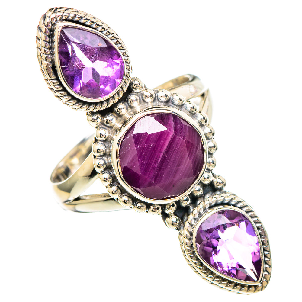 Ruby Rings handcrafted by Ana Silver Co - RING100139