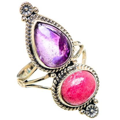 Amethyst Rings handcrafted by Ana Silver Co - RING100141