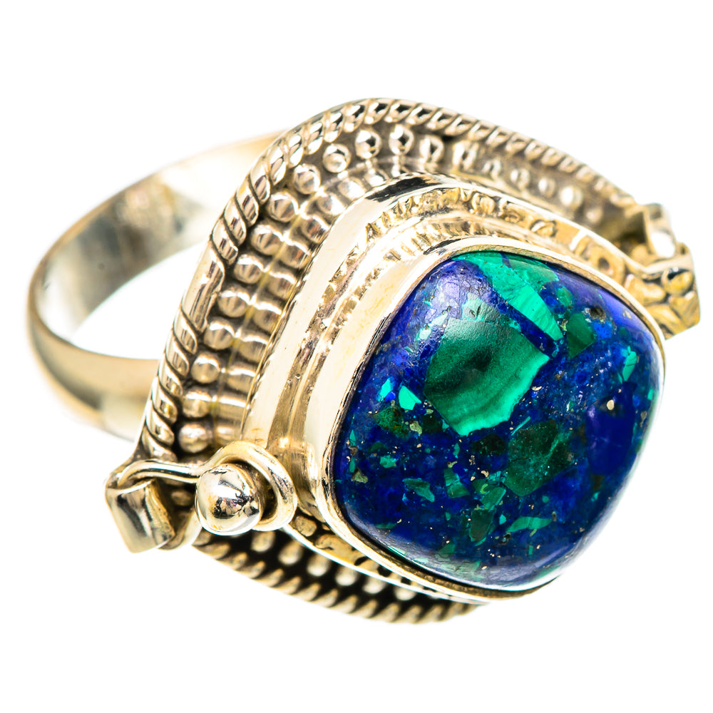Azurite Rings handcrafted by Ana Silver Co - RING100142