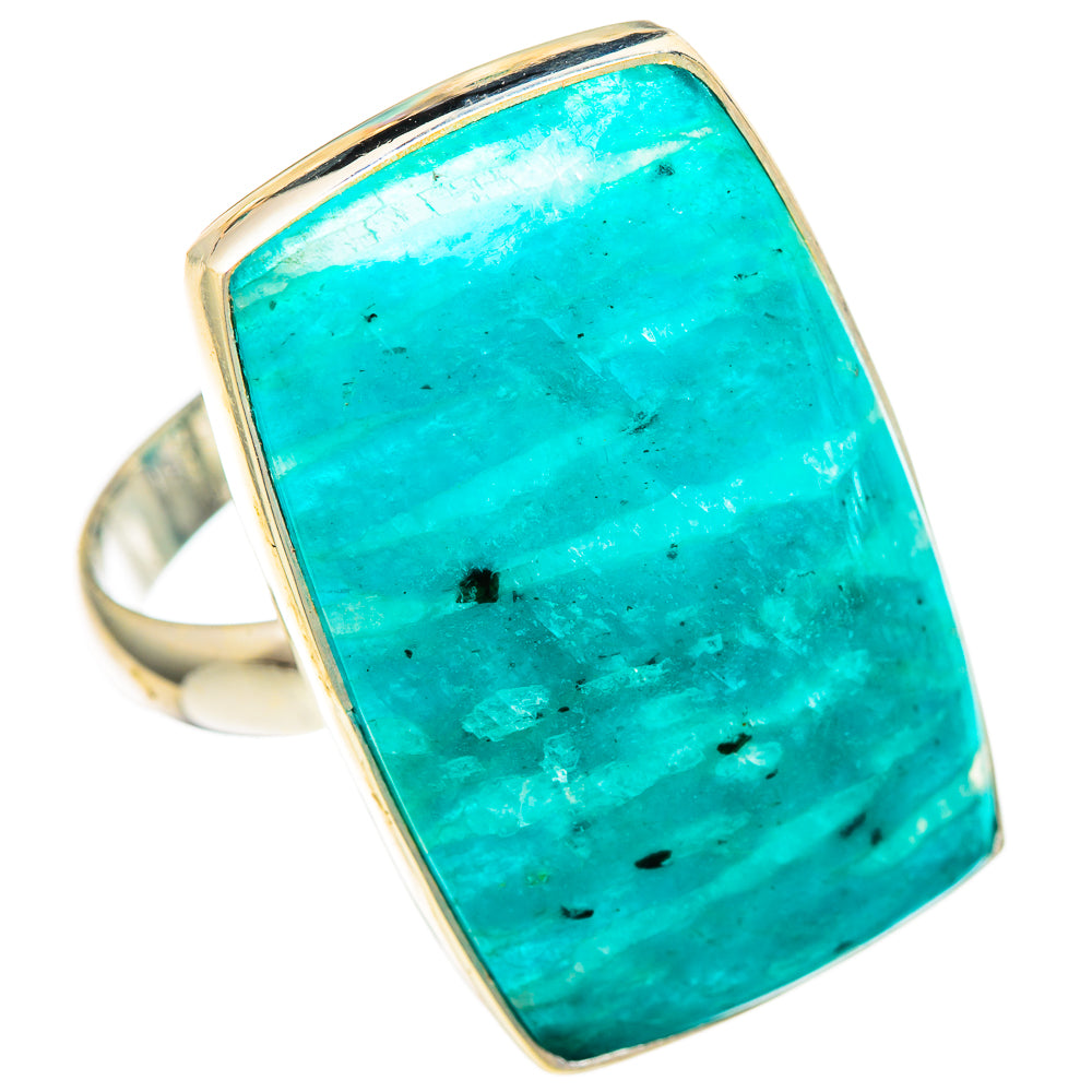 Amazonite Rings handcrafted by Ana Silver Co - RING100151