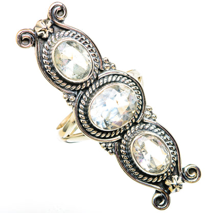 Green Amethyst Rings handcrafted by Ana Silver Co - RING100156