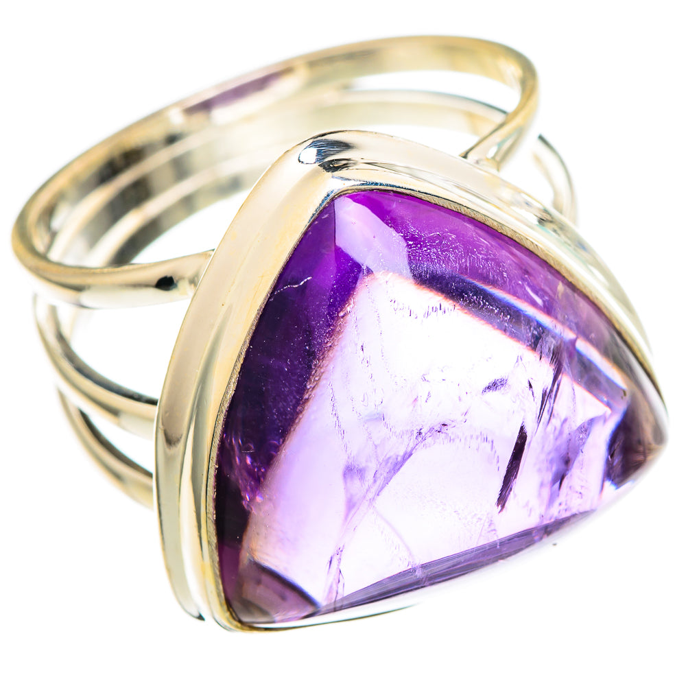Amethyst Rings handcrafted by Ana Silver Co - RING100167