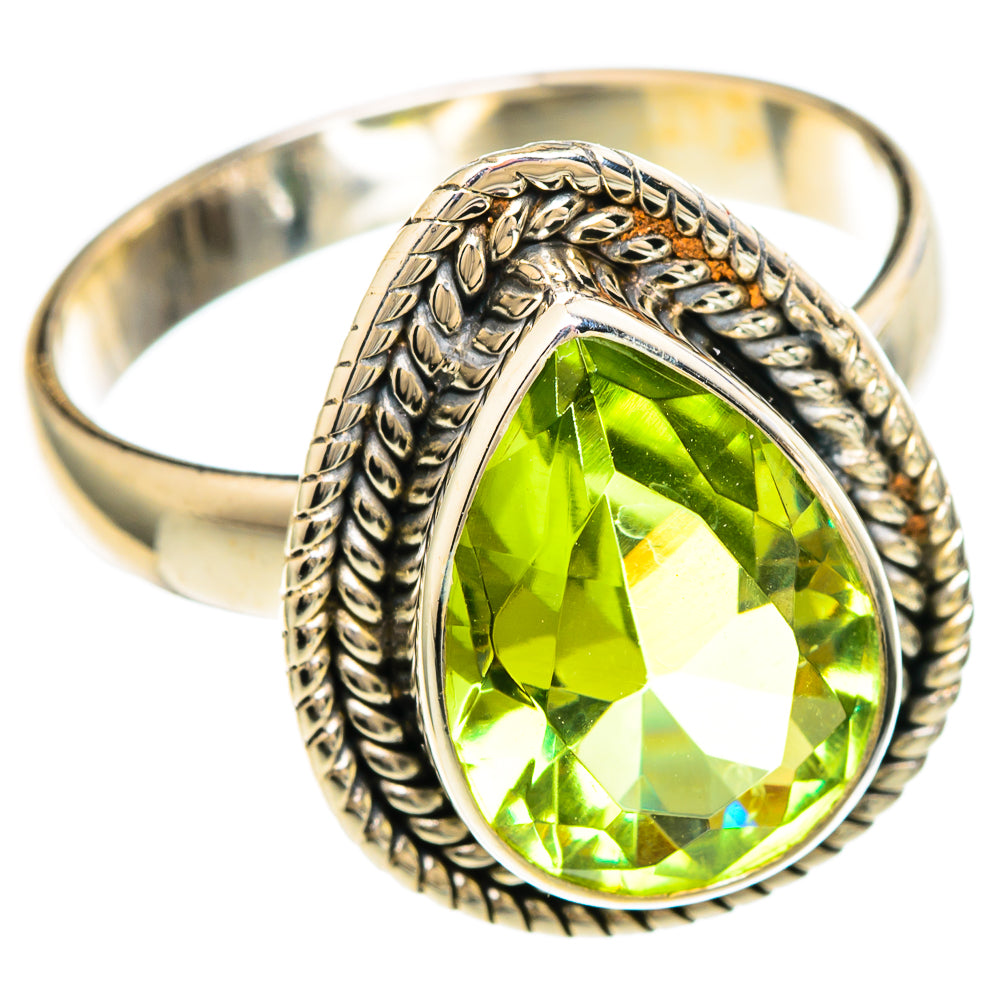 Peridot Rings handcrafted by Ana Silver Co - RING100179