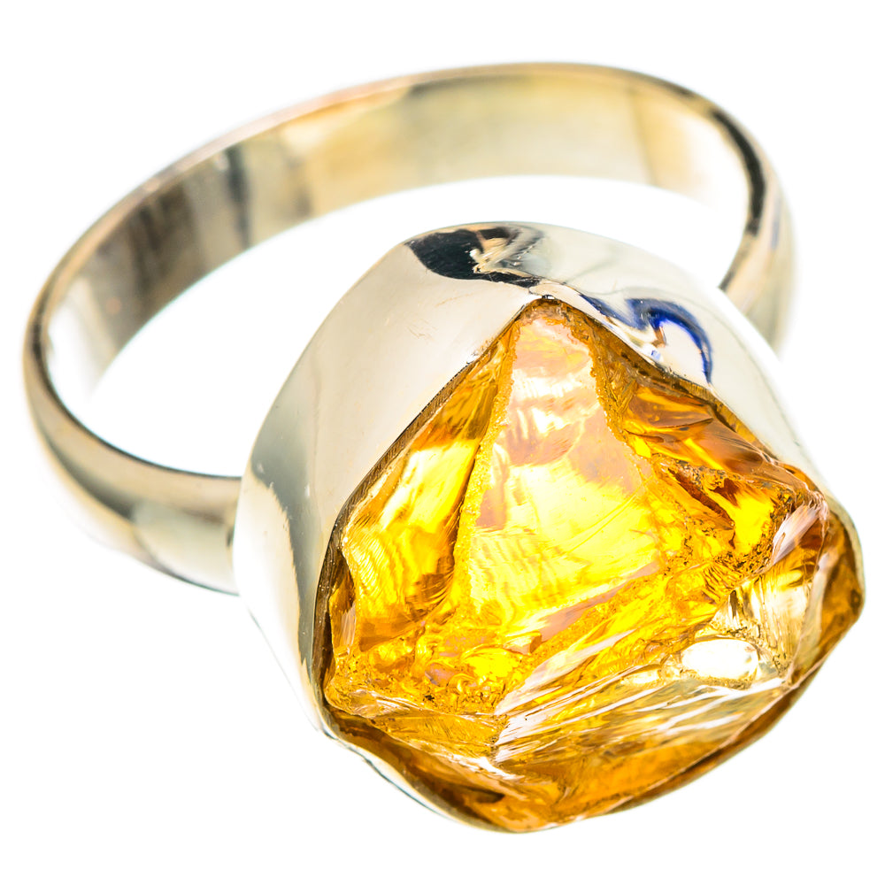 Citrine Rings handcrafted by Ana Silver Co - RING100182 - Photo 2