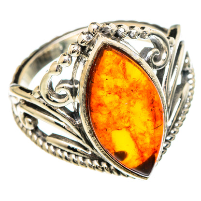 Baltic Amber Rings handcrafted by Ana Silver Co - RING100188