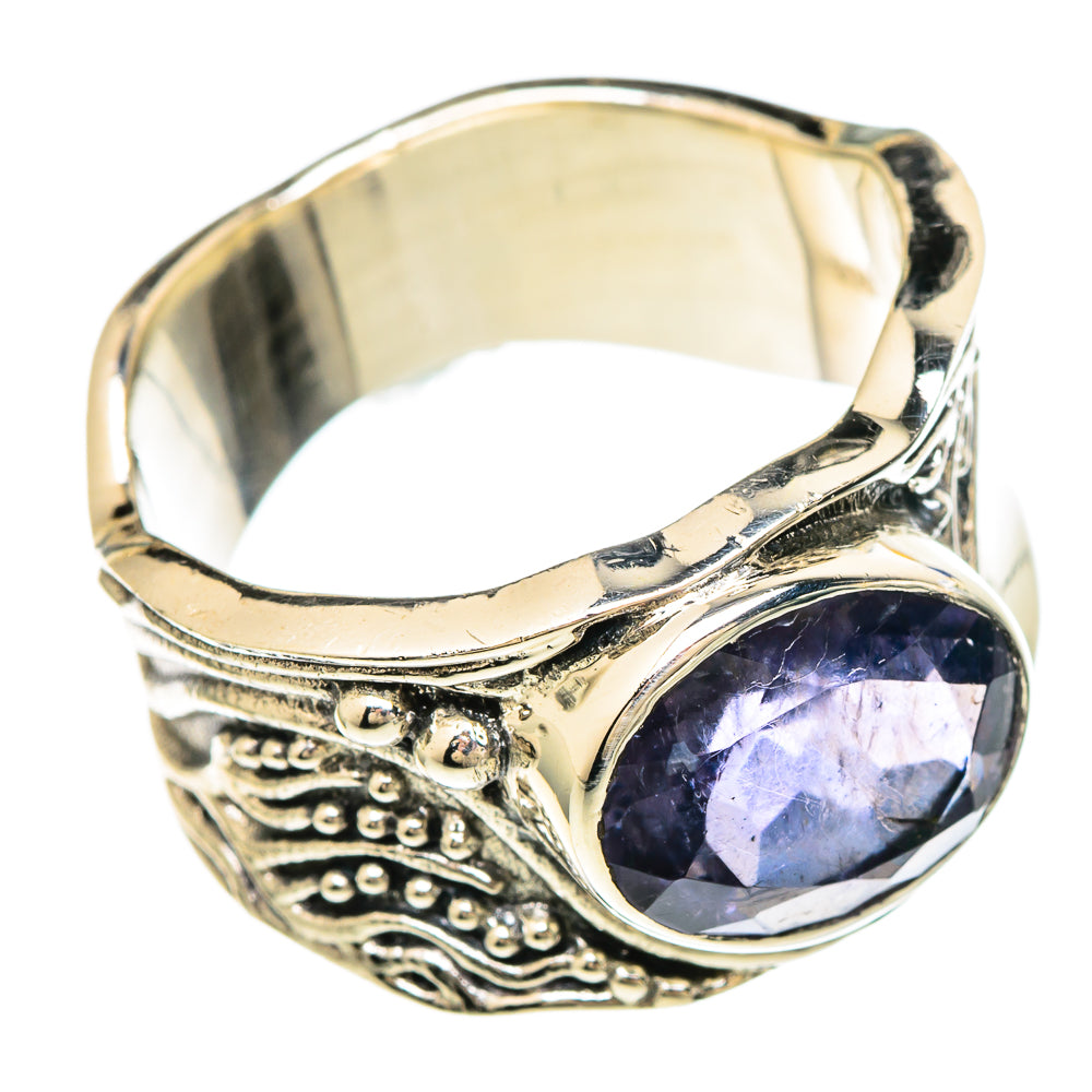 Violet Spinel Rings handcrafted by Ana Silver Co - RING100189