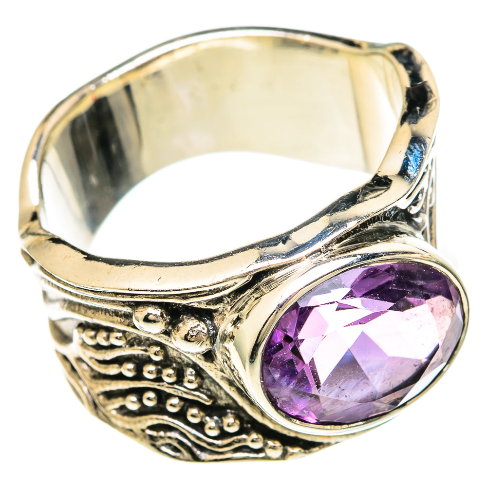 Amethyst Rings handcrafted by Ana Silver Co - RING100195