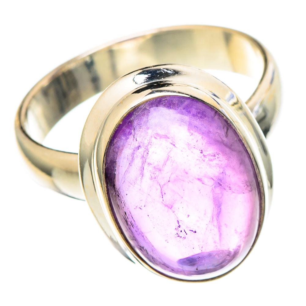 Amethyst Rings handcrafted by Ana Silver Co - RING100196 - Photo 2