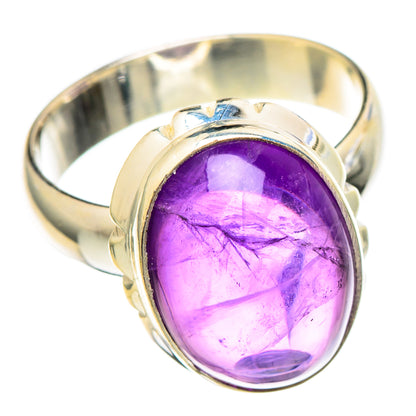 Amethyst Rings handcrafted by Ana Silver Co - RING100198 - Photo 2