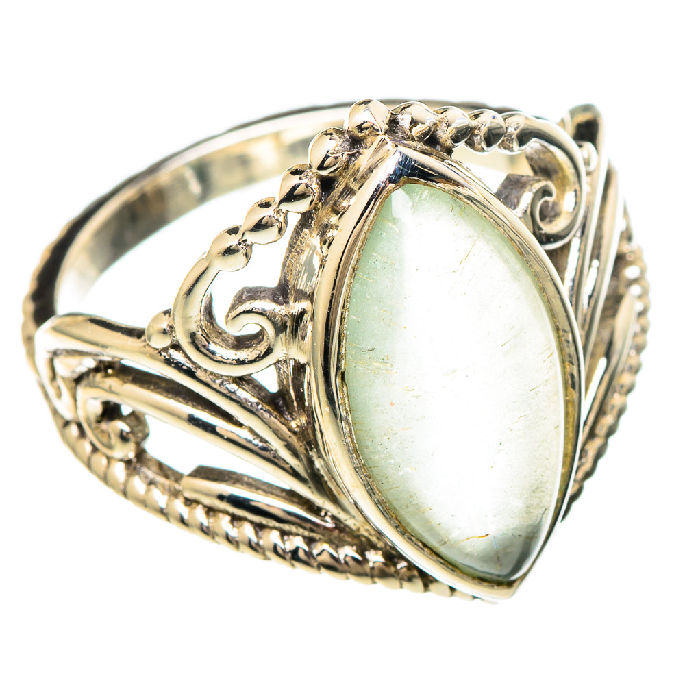 Prehnite Rings handcrafted by Ana Silver Co - RING100208