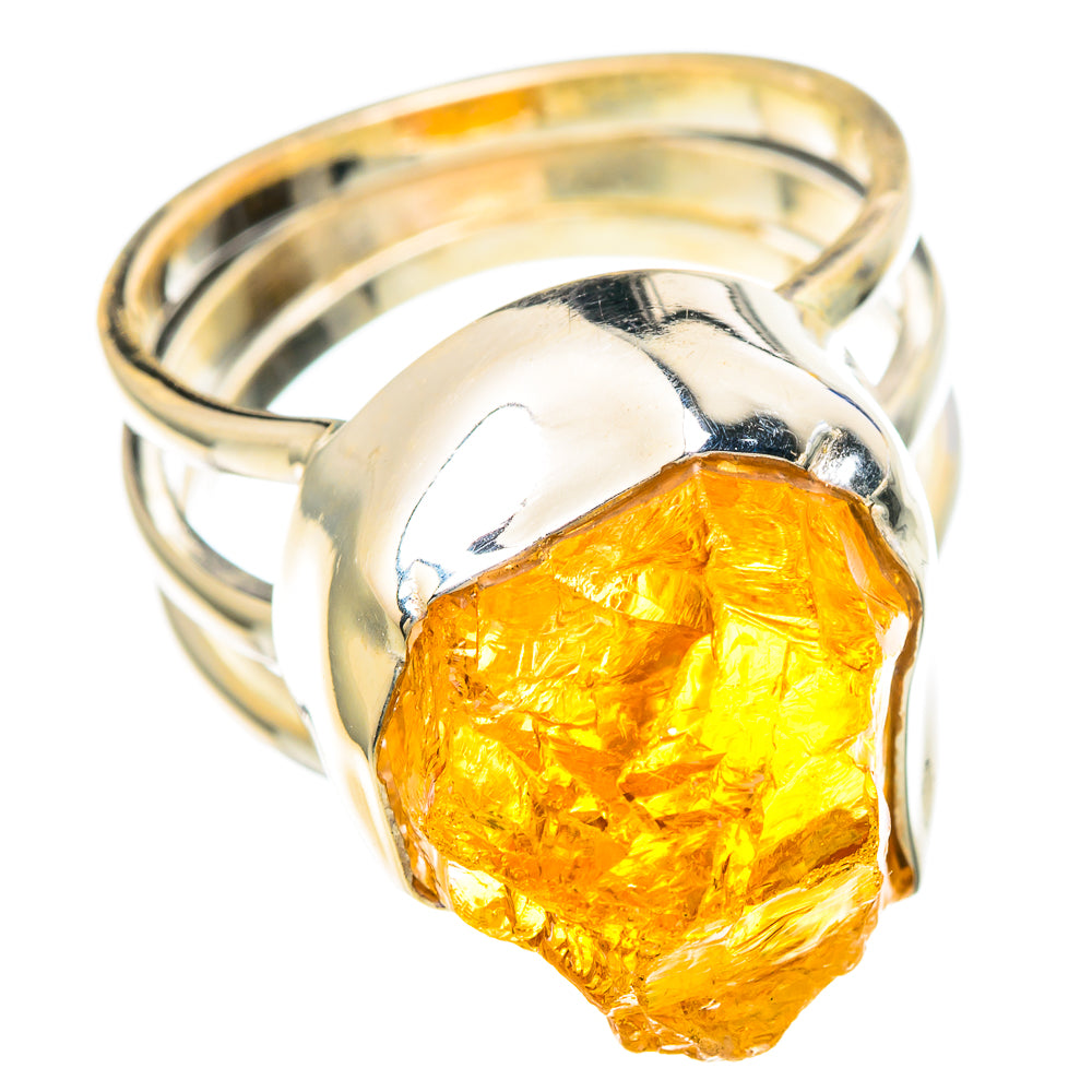 Citrine Rings handcrafted by Ana Silver Co - RING100215