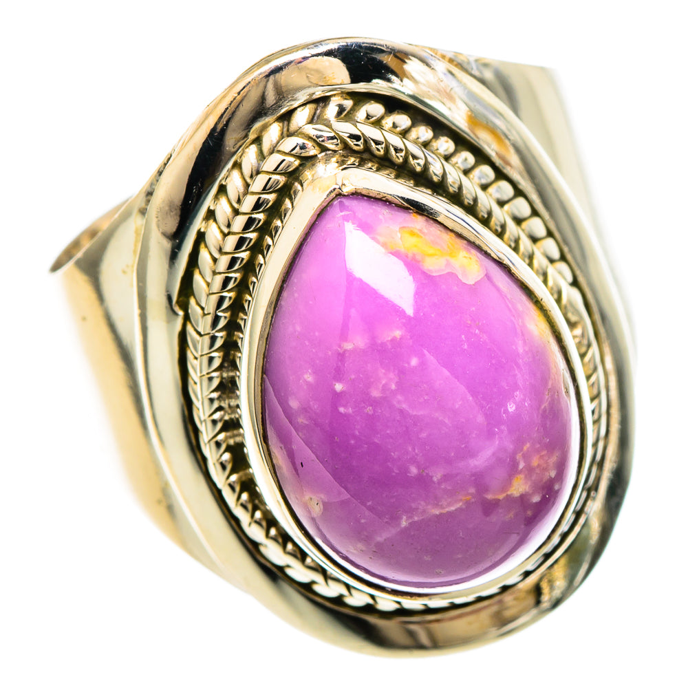 Phosphosiderite Rings handcrafted by Ana Silver Co - RING100222