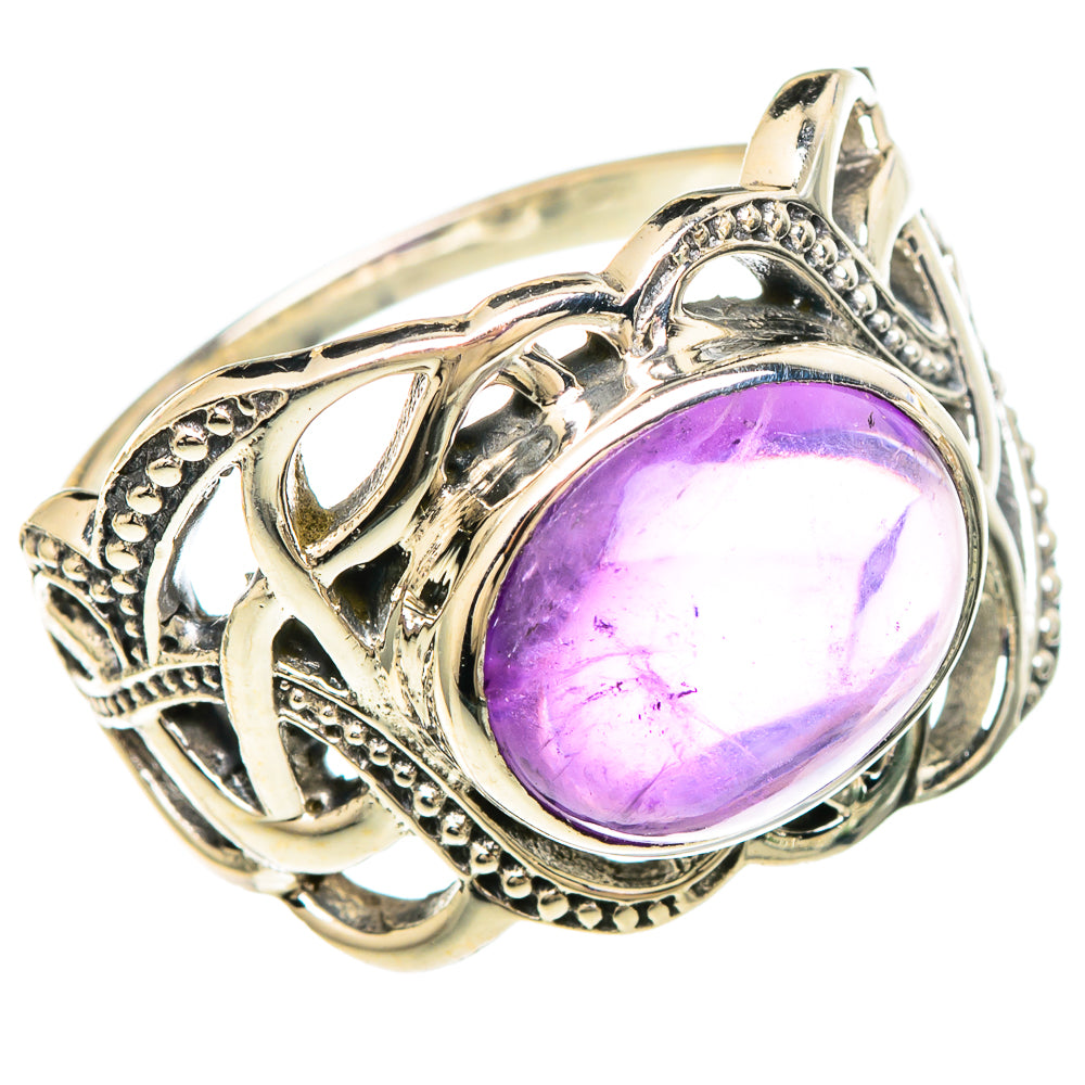 Amethyst Rings handcrafted by Ana Silver Co - RING100223