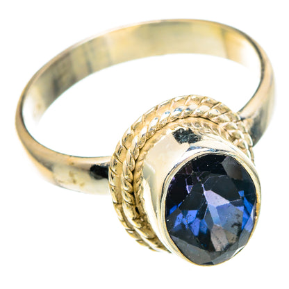 Violet Spinel Rings handcrafted by Ana Silver Co - RING100235